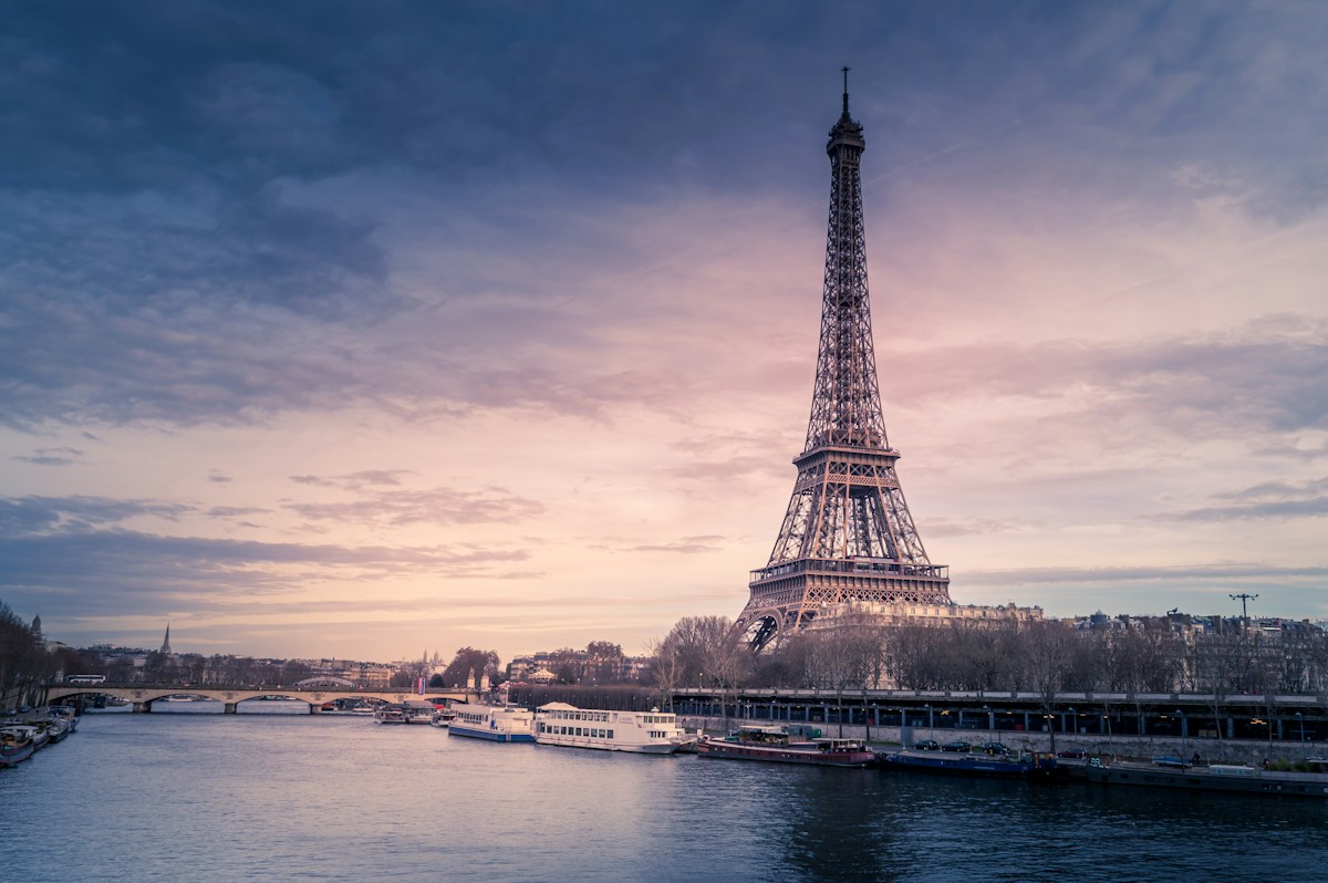 Eiffel Tower in Paris, from the TravelBrain reference